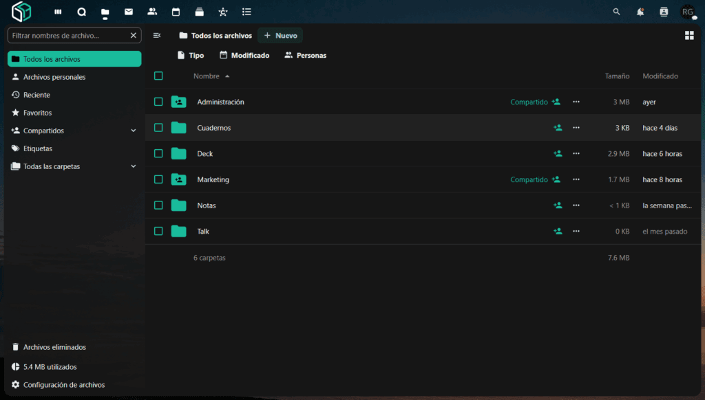 Almacenamiento en la nube Gokiebox Cloud