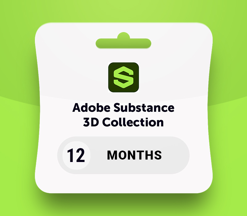 Adobe Substance 3D Collection — 12 meses