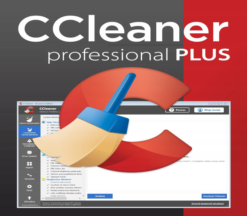 CCleaner Professional Plus 2026 — 1 año, 3 equipos