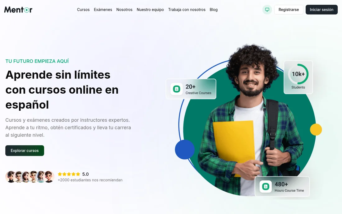 TuEduApp, plataforma de aulas virtuales y venta de cursos online