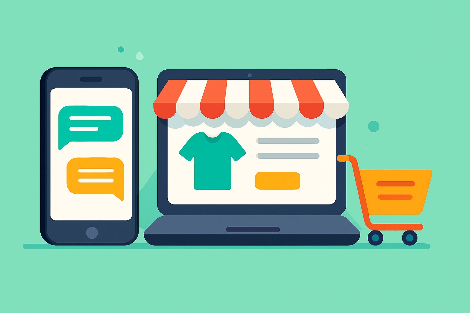 ¿Seguir vendiendo por WhatsApp o abrir una tienda online?